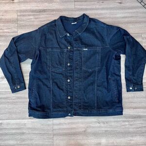 Columbia Men's Blue‎ Jean Flare Gun Winter Trucker Jacket Warm Waffle Lining 3X